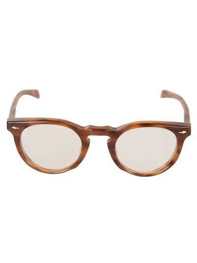 Jacques Marie Mage Clubmaster Logo Frame In Oak