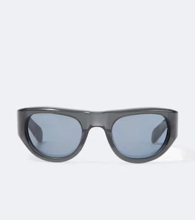 Jacques Marie Mage Clyde Aviator Sunglasses In Grey