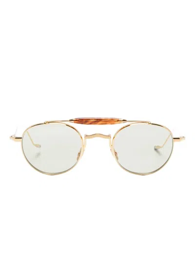 Jacques Marie Mage "dasan" Sunglasses In Brown