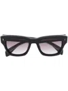 Jacques Marie Mage Dealan Square-frame Sunglasses In Blue