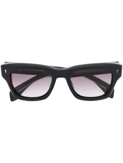 Jacques Marie Mage Dealan Square-frame Sunglasses In Blue