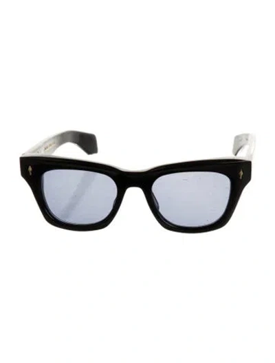 Pre-owned Jacques Marie Mage Dealan Wayfarer Sunglasses In Blue