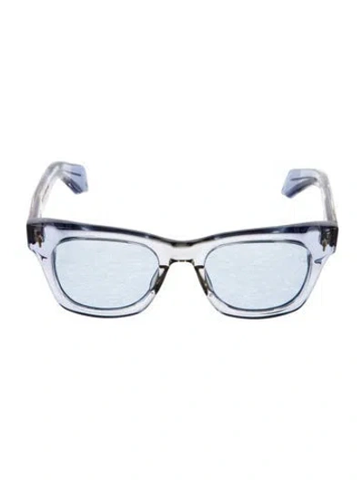 Pre-owned Jacques Marie Mage Dealan Wayfarer Sunglasses In Clear