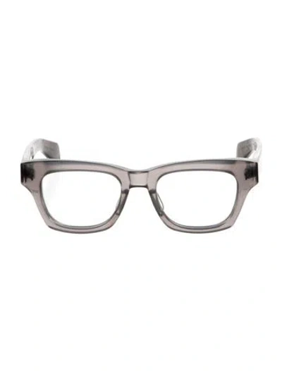Pre-owned Jacques Marie Mage Dealan Wayfarer Sunglasses In Gray