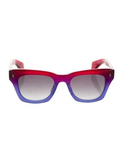 Pre-owned Jacques Marie Mage Dealan Wayfarer Sunglasses In Multi