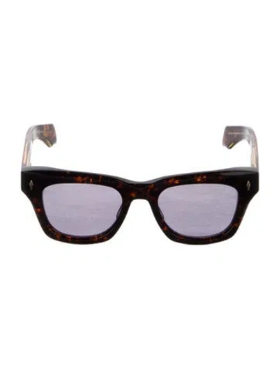 Pre-owned Jacques Marie Mage Dealan Wayfarer Sunglasses In Multi
