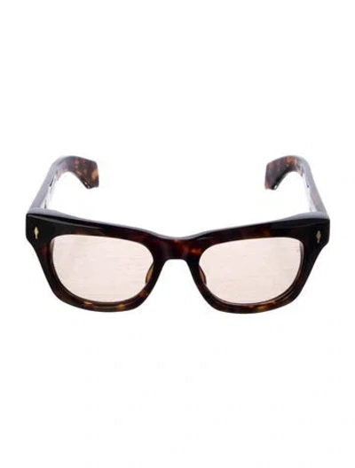 Pre-owned Jacques Marie Mage Dealan Wayfarer Sunglasses In Multi