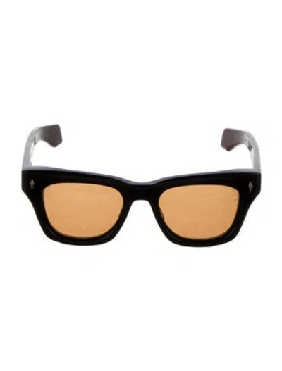 Pre-owned Jacques Marie Mage Dealan Wayfarer Sunglasses W/ Tags In Black