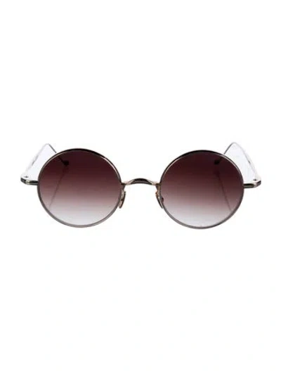 Pre-owned Jacques Marie Mage Diana Round Sunglasses