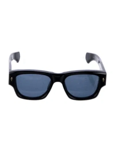 Pre-owned Jacques Marie Mage Dino Square Sunglasses In Black