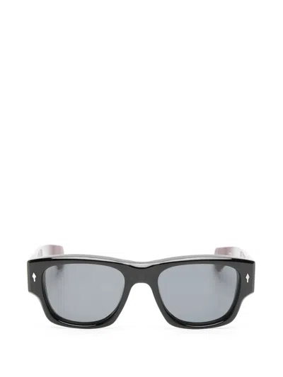 Jacques Marie Mage "dino" Sunglasses In Black