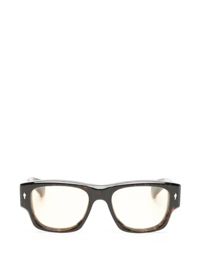Jacques Marie Mage Dino Sunglasses In Brown