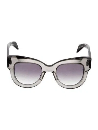 Pre-owned Jacques Marie Mage Doraa Cat-eye Sunglasses In Clear