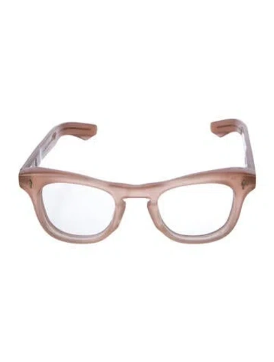 Pre-owned Jacques Marie Mage Dorothy Square Eyeglasses In Pink