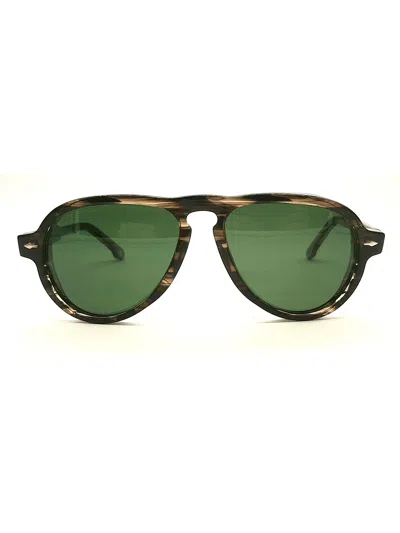 Jacques Marie Mage Druid Sunglasses In T Lodgepole