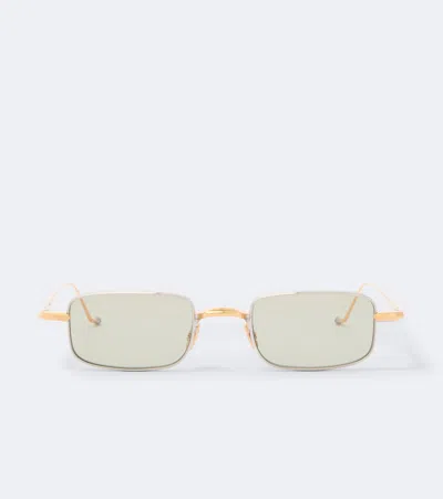 Jacques Marie Mage Dusk Rectangular Sunglasses In Gold