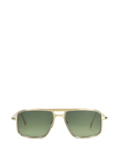 Jacques Marie Mage Earl Rectangle-frame Sunglasses