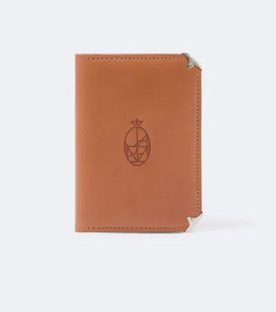 Jacques Marie Mage Elston Leather Wallet In Brown