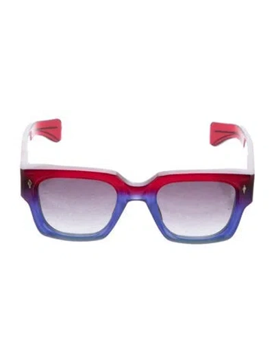 Pre-owned Jacques Marie Mage Enzo Square Sunglasses In Multi