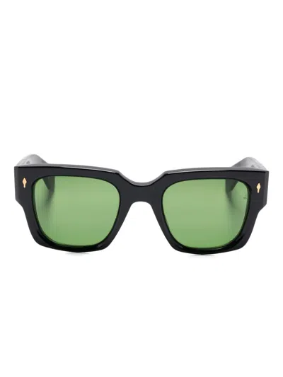 Jacques Marie Mage "enzo" Sunglasses In Black