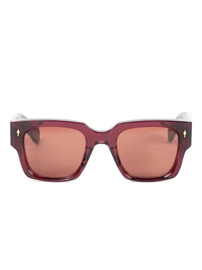 Jacques Marie Mage "enzo" Sunglasses Accessories In Brown