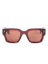 Jacques Marie Mage "enzo" Sunglasses In Brown