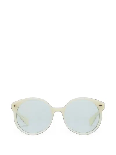 Jacques Marie Mage Factory Round-frame Sunglasses In 뉴트럴