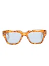 Jacques Marie Mage "fellini" Sunglasses Accessories In Brown