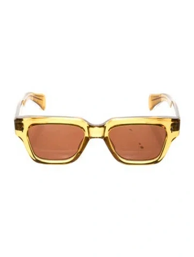 Pre-owned Jacques Marie Mage Fellini Wayfarer Sunglasses
