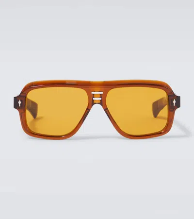 Jacques Marie Mage Fugue Aviator Sunglasses