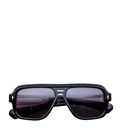 Jacques Marie Mage Fugue Sunglasses In Metallic