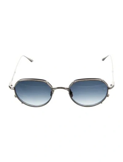 Pre-owned Jacques Marie Mage Hartana Round Sunglasses In Multi
