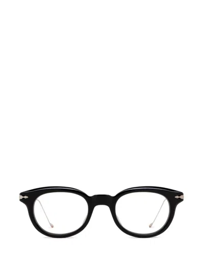 Jacques Marie Mage Hisao Round-frame Glasses In Schwarz