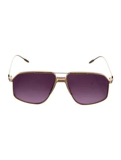 Pre-owned Jacques Marie Mage Jagger Aviator Sunglasses