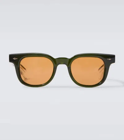 Jacques Marie Mage Jax 2 Square Sunglasses In Green