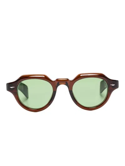 Jacques Marie Mage "kellerman" Sunglasses Accessories In Brown