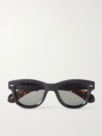 Jacques Marie Mage Kinshasa Muhammad Ali D-frame Acetate Sunglasses In Tortoiseshell