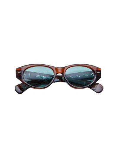Jacques Marie Mage Krasner - Hickory Sunglasses In Blue