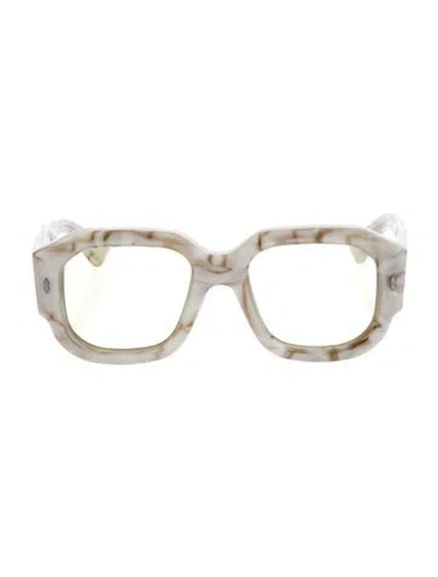 Pre-owned Jacques Marie Mage Lacy Oversize Sunglasses In Gray