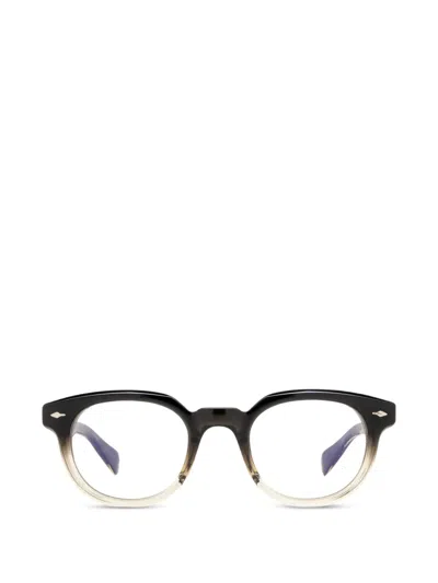 Jacques Marie Mage Matsu Geometric-frame Glasses In Black