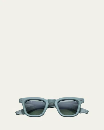 Jacques Marie Mage Men's Leclair Acetate Square Sunglasses In Breathe