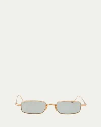 Jacques Marie Mage Men's Ringo 2 Titanium Rectangle Sunglasses In Altan