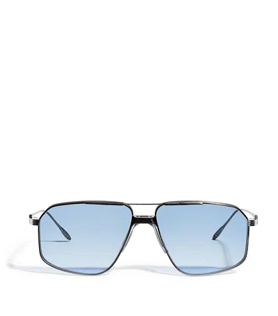 Jacques Marie Mage Metal Jagger Sunglasses In Black