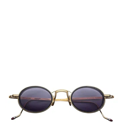 Jacques Marie Mage Metal Varda Sunglasses In Purple