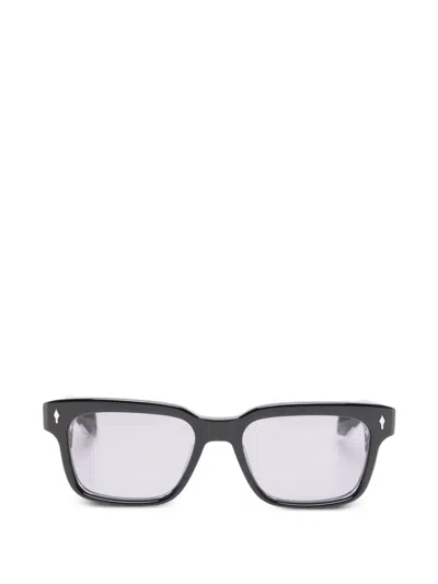 Jacques Marie Mage Molino 55 Rectangle-frame Sunglasses In Black