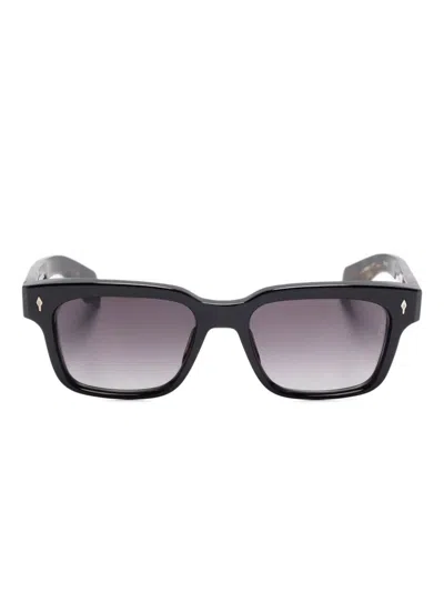 Jacques Marie Mage "molino 55" Sunglasses In Black