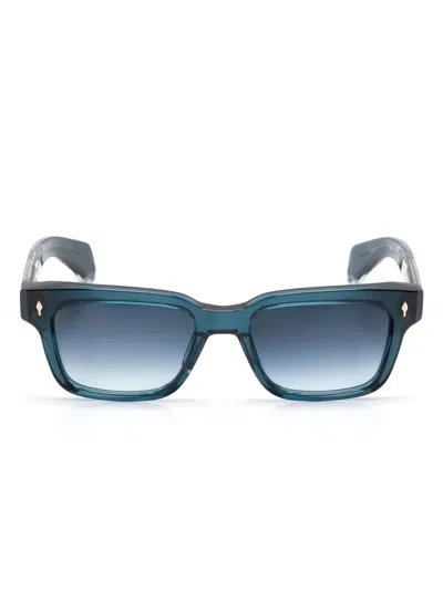 Jacques Marie Mage Molino 55 Sunglasses In Green