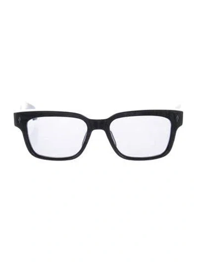 Pre-owned Jacques Marie Mage Molino Square Sunglasses In Black