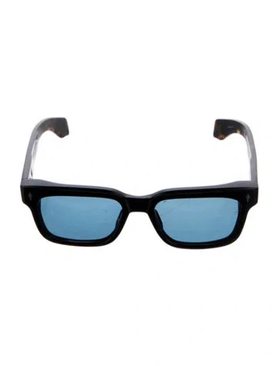 Pre-owned Jacques Marie Mage Molino Square Sunglasses In Black