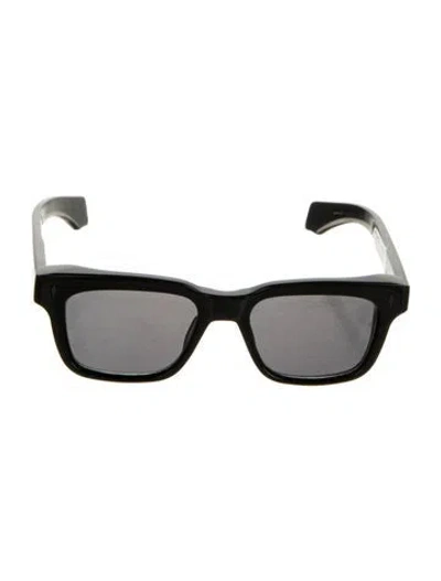 Pre-owned Jacques Marie Mage Molino Square Sunglasses In Black/clear